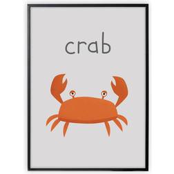 XO Posters Crab Poster
