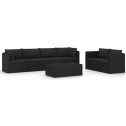 vidaXL 3059501 Loungeset, 1 Bord inkl. 6 Soffor
