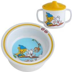 Rätt Start Pipmugg och Sugkoppstallrik Bamse