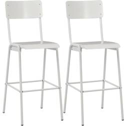 vidaXL - Barstol 116.5cm 2stk