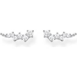 Thomas Sabo Ear Climber - White/Silver