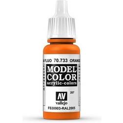 Vallejo Model Color Fluorescent Orange 17ml