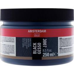 Amsterdam Black Gesso Jar 250ml