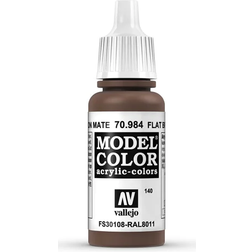 Vallejo Model Color Flat Brown 17ml