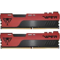 Patriot Mémoire RAM Memory Viper Elite II PVE2464G320C8K 64Go (2x32Go) DDR4 3200MHz CL18 Rouge