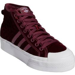 adidas Nizza Platform Mid W - Supplier Colour/Victory Crimson/Cloud White