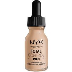 NYX Professional Makeup Professional Makeup Total Control Pro Drop Foundation Fond de teint 13 ml Nude unisex