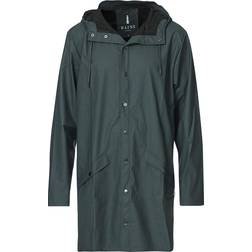 Rains Long Jacket Unisex - Slate