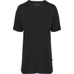 Noisy May Brandy O Neck T-shirt - Black