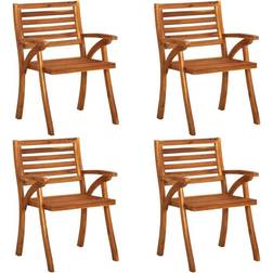 vidaXL 3075171 4-pack Garden Dining Chair