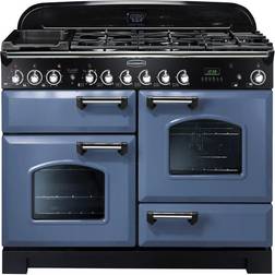 Rangemaster CDL110DFFSB/C Classic Deluxe 110cm Dual Fuel Stone Blue