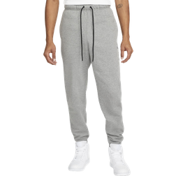 Nike Men's Jordan Brooklyn Fleece Pants - Carbon Heather/Black/White