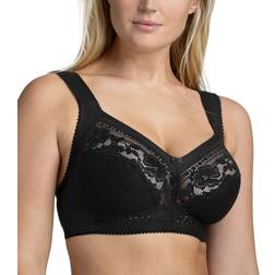 Miss Mary Star Non Wired Bra - Black