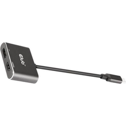 Club 3D USB C-HDMI/DisplayPort M-F Adapter
