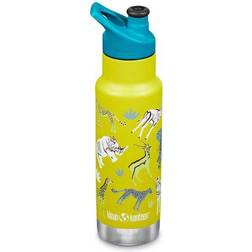 klean-kanteen Botella termo Insulated Classic Sport Cap 355 ml amarillo infantil Yellow