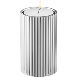 Georg Jensen Bernadotte Steel Fyrfadsstage 8cm