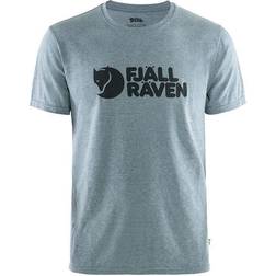 Fjällräven Logo T-shirt Men's - Uncle Blue/Melange