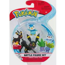 Character Pokémon Battle 3 Figure Pack Piplup Oddish Umbreon