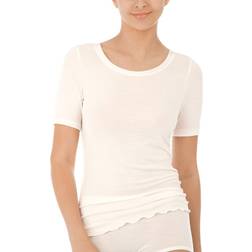 Calida True Confidence Shirt Short Sleeve - Cream White