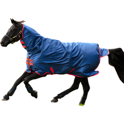 Horseware Mio Turnout Lite All-in-One 0g Bleu foncé & bleu