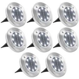 vidaXL Solar Bedlampe 13cm