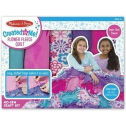 Melissa & Doug Created by Me Flower Fleece Quilt