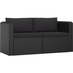 vidaXL 46556 Lounge-Set, Tisch einschl. 2 Sofas