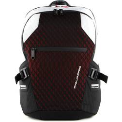 Piquadro PQ-Y Backpack - Grey/Red