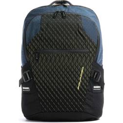 Piquadro PQ-Y Backpack - Night Blue/Lime