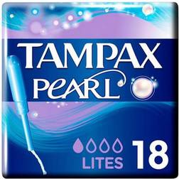 Tampax Pearl Tampons Lites 18-pak
