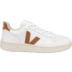 Veja V-10 Leather W - White/Camel