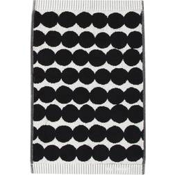 Marimekko Räsymatto Gästhandduk Svart (50x30cm)