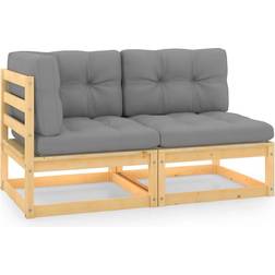 vidaXL 805745 Loungesæt, borde inkl. 2 sofaer