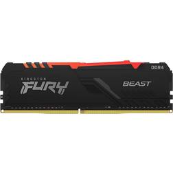 Kingston FURY Beast RGB Black DDR4 3733MHz 8GB (KF437C19BBA/8)