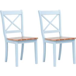 vidaXL - Kitchen Chair 90cm 2pcs