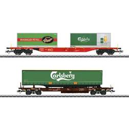 Märklin Carlsberg & Tuborg KLV Freight Car Set 47109