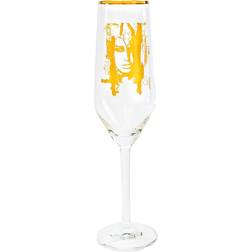 Carolina Gynning Wild Woman Gold Champagneglas 30cl