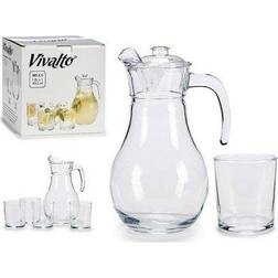 Vivalto Glasset with Karaffel, Kande & Flaske 5stk