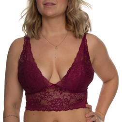 Missya Nicole Bra Top - Wine Red