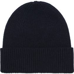 Colorful Standard Men's Merino Wool Beanie - Navy Blue