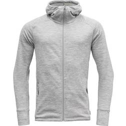 Devold Nibba Merino Jkt Hood Women - Grey Melange