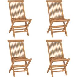 vidaXL 315442 4-pack Trädgårdsmatstol