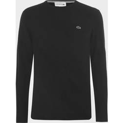 Lacoste Crew Knit Sweater - Black