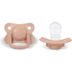 Filibabba Pacifiers Peach 6m+ 2-pack