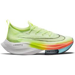 NIKE Air Zoom Alphafly Next % Flyknit W - Barely Volt/Hyper Orange/Dynamic Turquoise/Black