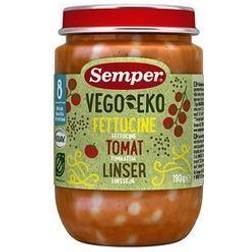 Semper Vego Organic Fettucine, Tomato and Lentils 8 Months 190g