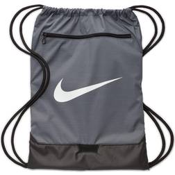 Nike Brasilia Gymsack - Flint Grey/Flint Grey/White