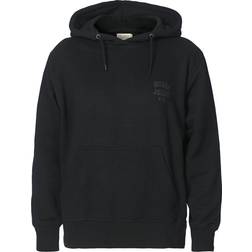 Nudie Jeans Franke Logo Hoodie - Black