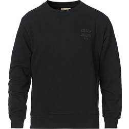 Nudie Jeans Frasse Logo Sweatshirt - Black