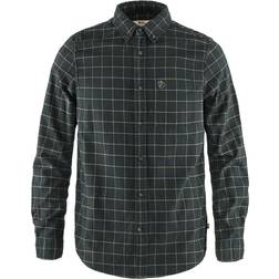 Fjällräven Övik Flannel Shirt - Dark Gray